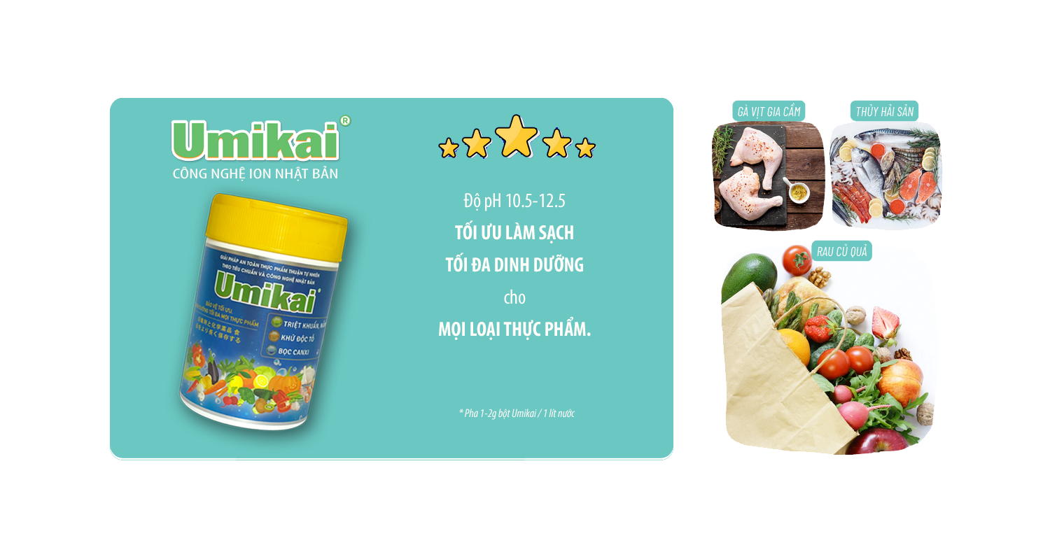 Tối ưu làm sạch, tối đa dinh dưỡng